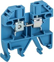 Клемма винтовая КВИ-2.5кв.мм синяя  IEK