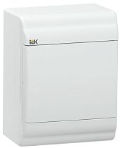 Бокс ЩРН-П-4 модулей навесной пластик IP41 PRIME белая дверь IEK Бокс ЩРН-П-4 модулей навесной пластик IP41 PRIME белая дверь IEK