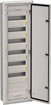 Корпус металлический TITAN 5 ЩРв-84 (1х84) 1130х365х130мм IP31 серый (одна дверь)  IEK Корпус металлический TITAN 5 ЩРв-84 (1х84) 1130х365х130мм IP31 серый (одна дверь)  IEK