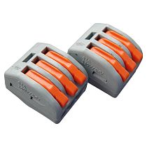 GTER2-03 клемма универсальная 222-413 монтажная 3-проводная General (50/2500)