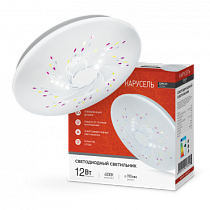 Светильник светодиодный серии DECO 12Вт 230В 4000К 780Лм 210х65мм КАРУСЕЛЬ IN HOME