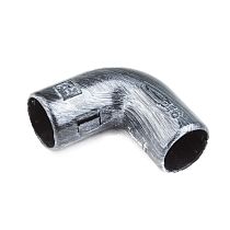 Угол соединительный 90 град. для труб , пвх, цвет серебряный, (5 шт/уп) Bironi