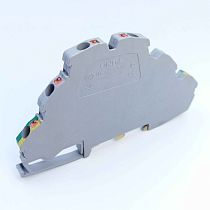 OPK 3/2,5; Клеммник пруж.быстрозажимной (Push in) 3-хярусный, с конт. на DIN-рейку, 2,5 мм.кв.(1872) ONKA