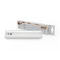 Светильник Gauss автономный многофункциональный сенсорный 2,5Вт, 215х47х18мм 105lm линейный белый