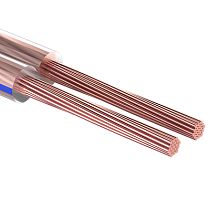 Кабель акустический 2х0,35 мм², прозрачный BLUELINE, мини-бухта 20 м, REXANT