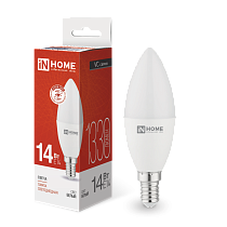 Лампа светодиодная LED-СВЕЧА-VC 14Вт 230В E14 4000K 1330Лм IN HOME Лампа светодиодная LED-СВЕЧА-VC 14Вт 230В E14 4000K 1330Лм IN HOME