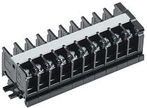 Блок зажимов БЗН TK-020 2.5кв.мм 20А на DIN-рейку 10 пар  IEK