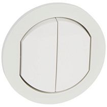 Клавиша выключателя двойная IP44 Celiane Legrand