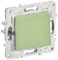 SKANDY Выключатель 1-клавишный 10А SK-V01G мятный IEK