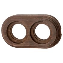 Рамка 2 постовая (,Старое дерево, на бревно, 260мм) Bironi