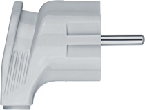Вилка Navigator NCA-PL04-16A-E-WH угловая с заземлением белая