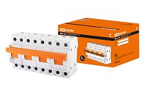 Модульный переключатель трехпозиционный МП-125 4P 125А  TDM