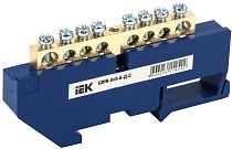 Шина нулевая на DIN-изоляторах ШНИ 6х9-8-Д-С  IEK