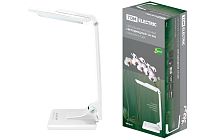 Светильник светодиодный настольный  СН-360, складной, сенсор-диммер, 220 В, 10 Вт, 5300 К белый  TDM