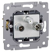 Розетка TV Legrand PRO21 775789 TV-FM-SAT 15 dB для PRO21 Legrand Розетка TV Legrand PRO21 775789 TV-FM-SAT 15 dB для PRO21 Legrand