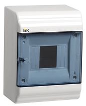 Бокс ЩРН-П-4 модулей навесной пластик IP41 PRIME IEK Бокс ЩРН-П-4 модулей навесной пластик IP41 PRIME IEK