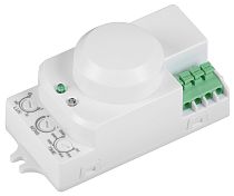 Датчик движения МВ встраиваемый 1200w 360град. 8м IP20 белый  IEK