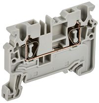 ARMAFIX Клемма пружинная CX2.5 2,5мм2 проходная серая IEK