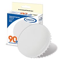 Лампа светодиодная IONICH ILED-SMD2835-10Вт-900Лм-230В-4000К-GX53