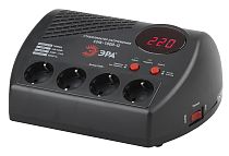 Стабилизатор напряжения однофазный релейный компактный 1000ВА 160-260В чёрный СНК-1000-Ц