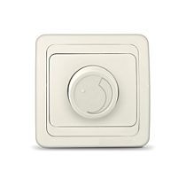 Светорегулятор Валери, скрытой установки, 3А, 220В, 500Вт, слоновая кость UNIVERSAL