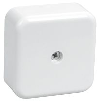 Коробка распаячная ОП 50х50х20 IP20 КМ41206-01 белая  IEK