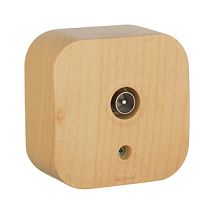 Розетка TV Legrand Quteo 782269 сосна одинарная Legrand Розетка TV Legrand Quteo 782269 сосна одинарная Legrand