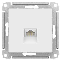 AtlasDesign Лотос Розетка компьютерная RJ45, кат. 5Е, механизм Systeme Electric (Schneider Electric) AtlasDesign Лотос Розетка компьютерная RJ45, кат. 5Е, механизм Systeme Electric (Schneider Electric)