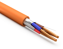 Кабель монтажный для ОПС огнестойкий экранированный КПСЭнг(А)-FRLS 2х2х1