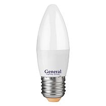 Лампа Светодиодная General  GLDEN-CF-15-230-E27-6500 1/10/100