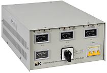 Стабилизатор напряжения СНИ 3/380 3.0кВА трехфазный IEK Стабилизатор напряжения СНИ 3/380 3.0кВА трехфазный IEK