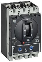 Автоматический выключатель ARMAT в литом корпусе 3P типоразмер D 150кА 125А расцепитель термомагнитный регулируемый  IEK