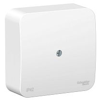 Распределительная коробка Blanca открытой установки без пластины, белая, Schneider Electric Systeme Electric (Schneider Electric)