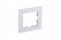 AtlasDesign Nature Матовое Стекло Белый Рамка 1-постовая (Schneider Electric) Systeme Electric (Schneider Electric) AtlasDesign Nature Матовое Стекло Белый Рамка 1-постовая (Schneider Electric) Systeme Electric (Schneider Electric)