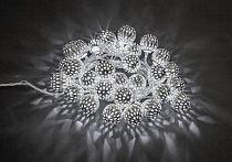 Гирлянда Navigator NGF-D004-30CW-230-серебряные шарики металл