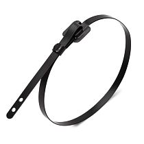 Хомут кабельный СКБ-П (316) 9.6х250 стальной с бугельным замком с покрытием (уп.100шт) Fortisflex