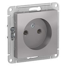 AtlasDesign Алюминий Розетка без заземления, 16А Systeme Electric (Schneider Electric)