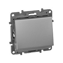 ETIKA Выключатель карточный 2А алюминий