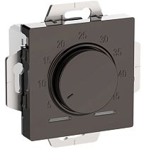 AtlasDesign Мокко Термостат электронный для теплого пола с датчиком, 10A, механизм Systeme Electric (Schneider Electric)
