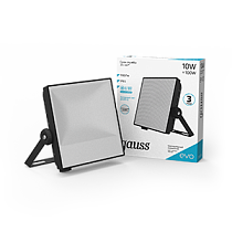 Прожектор светодиодный Gauss EVO 10Вт 900lm IP65 6500К, IK04, черный