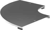 Крышка поворота плавный 90град тип Г01 ESCA 100мм IEK