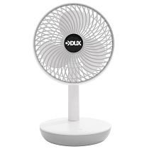 Вентилятор настольный DUX, USB, белый, 6 Вт