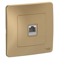 Blanca скрытая установка Титан Розетка компьютерная RJ45 Systeme Electric (Schneider Electric)