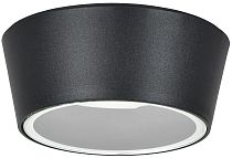 LIGHTING Светильник уличный 5104 потолочный под лампу GX53 IP65 черный  IEK