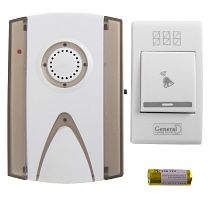 Звонок беспроводной General GDB-B-002 на батарейках ( 24/144)