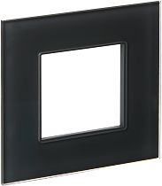 SKANDY Рамка 1-местная SK-F21G стекло графит IEK