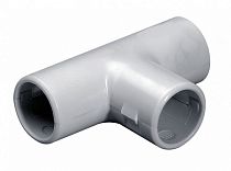 Тройник соединительный разъемный для труб ПВХ 16мм (упак. 100шт)