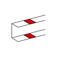 Накладка на стык боковая самоклеющаяся 35 DLP Legrand