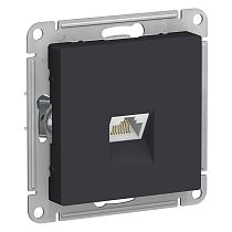 AtlasDesign Карбон Розетка компьютерная RJ45, кат.6Е Systeme Electric (Schneider Electric)