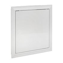 Люк ревизионный пластик с нажим. замком 200х200 (ШхВ внутр.) EKF Basic